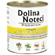 Dolina Noteci Premium karma dla psa KURCZAK puszka 400g/800g